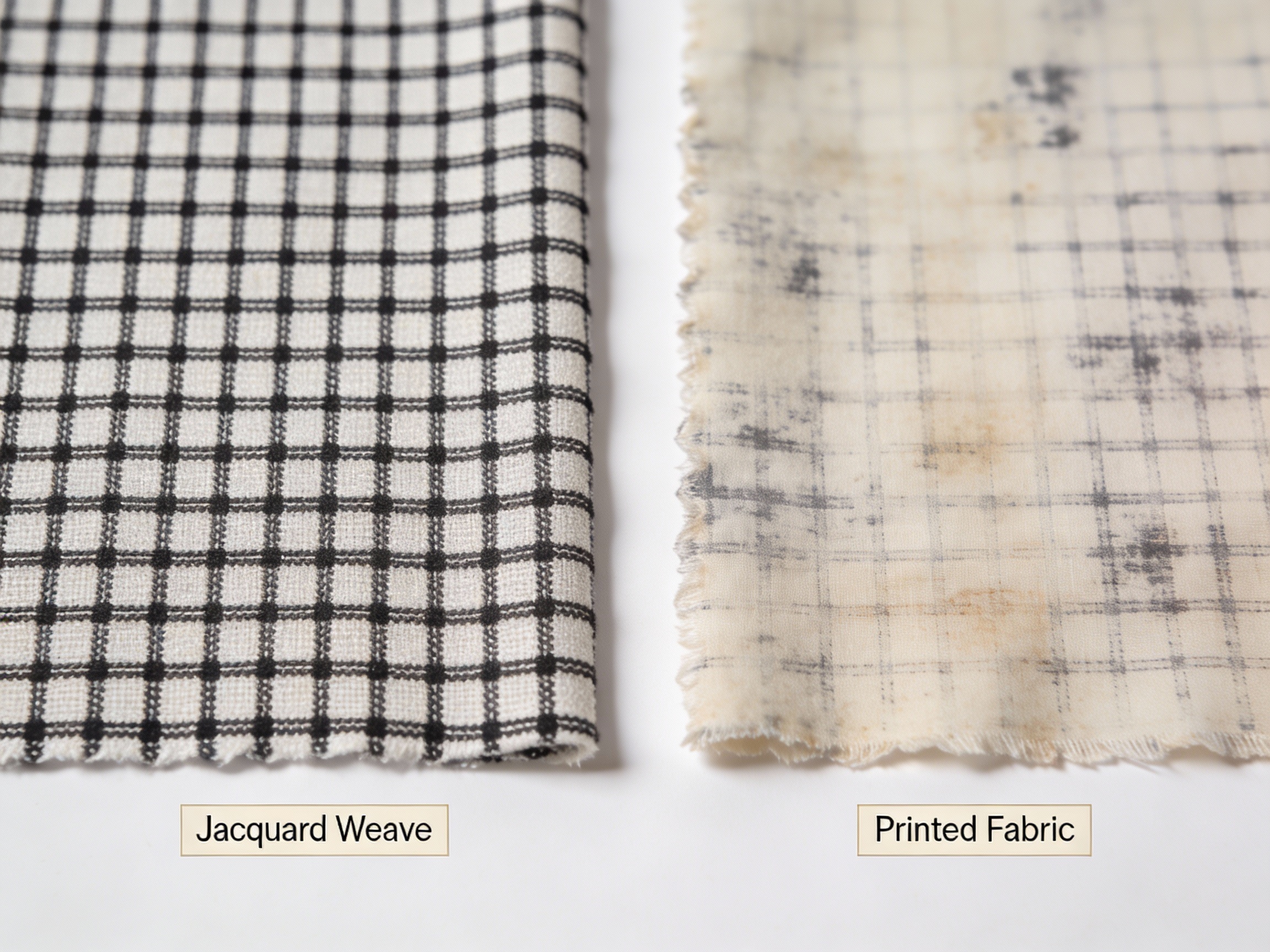 Jacquard Black And White Grid Fabric: A Versatile, Durable Solution for Garment and Home Textile Projects
