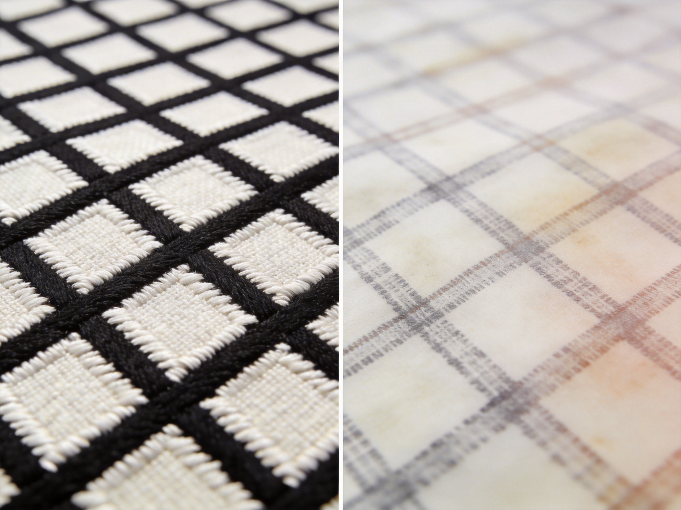 Jacquard Black And White Grid Fabric: A Timeless Textile for Fashion and Home Decor Excellence