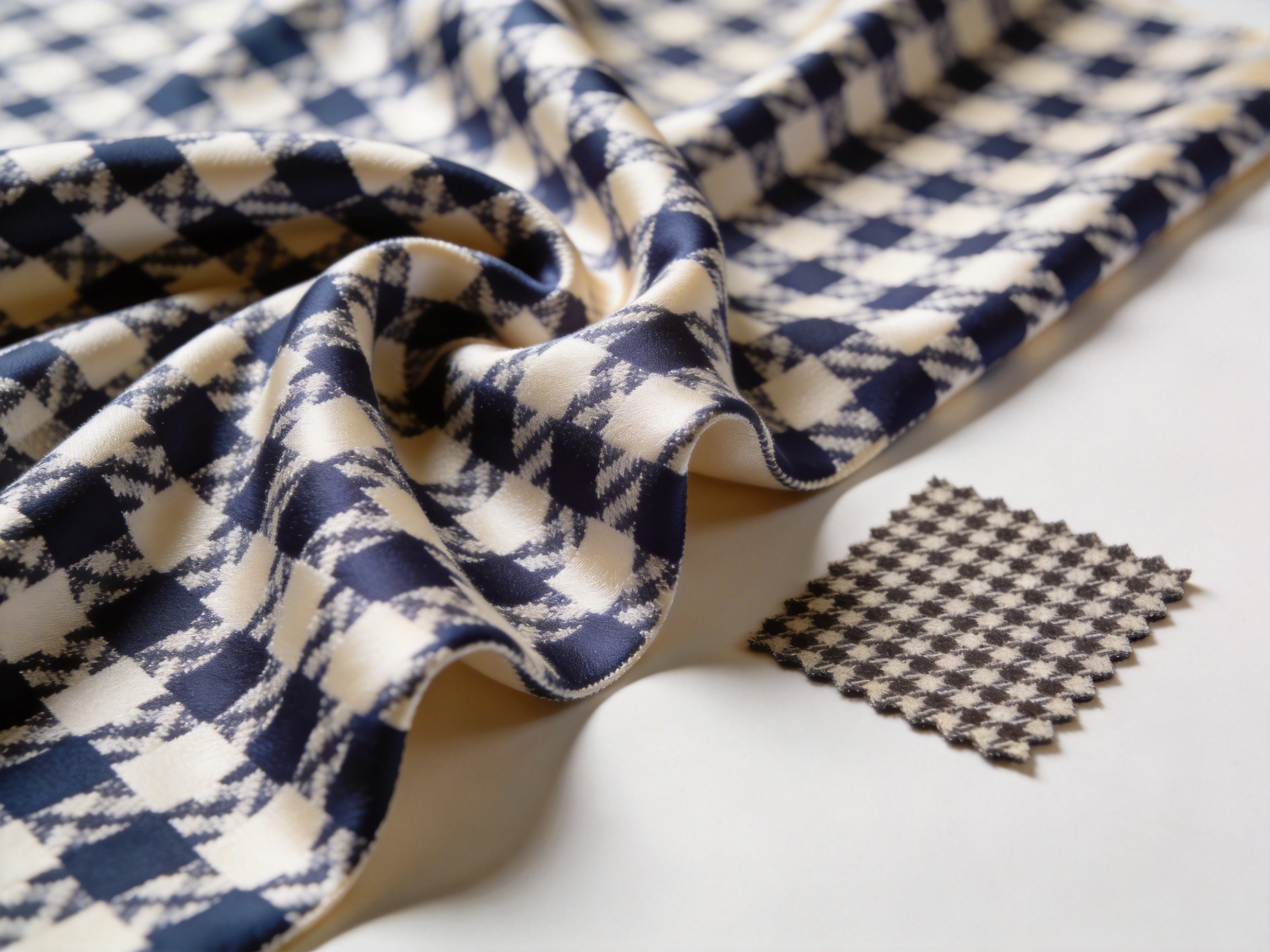 The Timeless Elegance of Houndstooth Jacquard Fabric: Innovation, Comfort, and Versatility Redefined