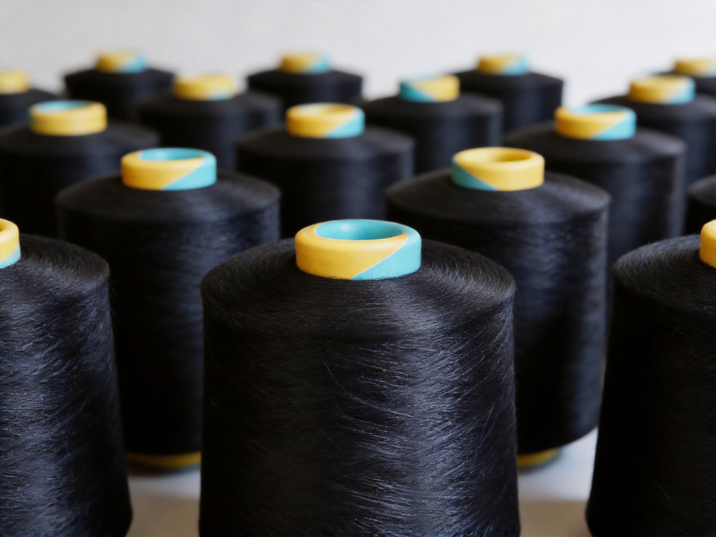 Black Slight Intermingled DTY for Consistent Knitting, Dyeing, and Fabric Performance